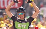 Edvald Boasson Hagen gagne la dix-septi�me �tape du Tour de France 2011